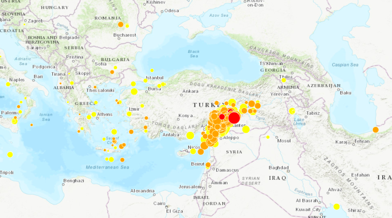 türkiye deprem